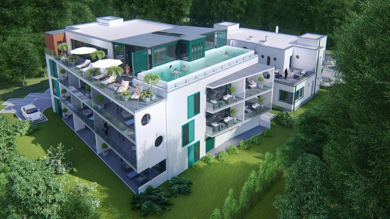 Villa Bauhaus Wellness Apartman 202 Siófok Esterno foto